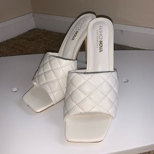 Heeled sandals
